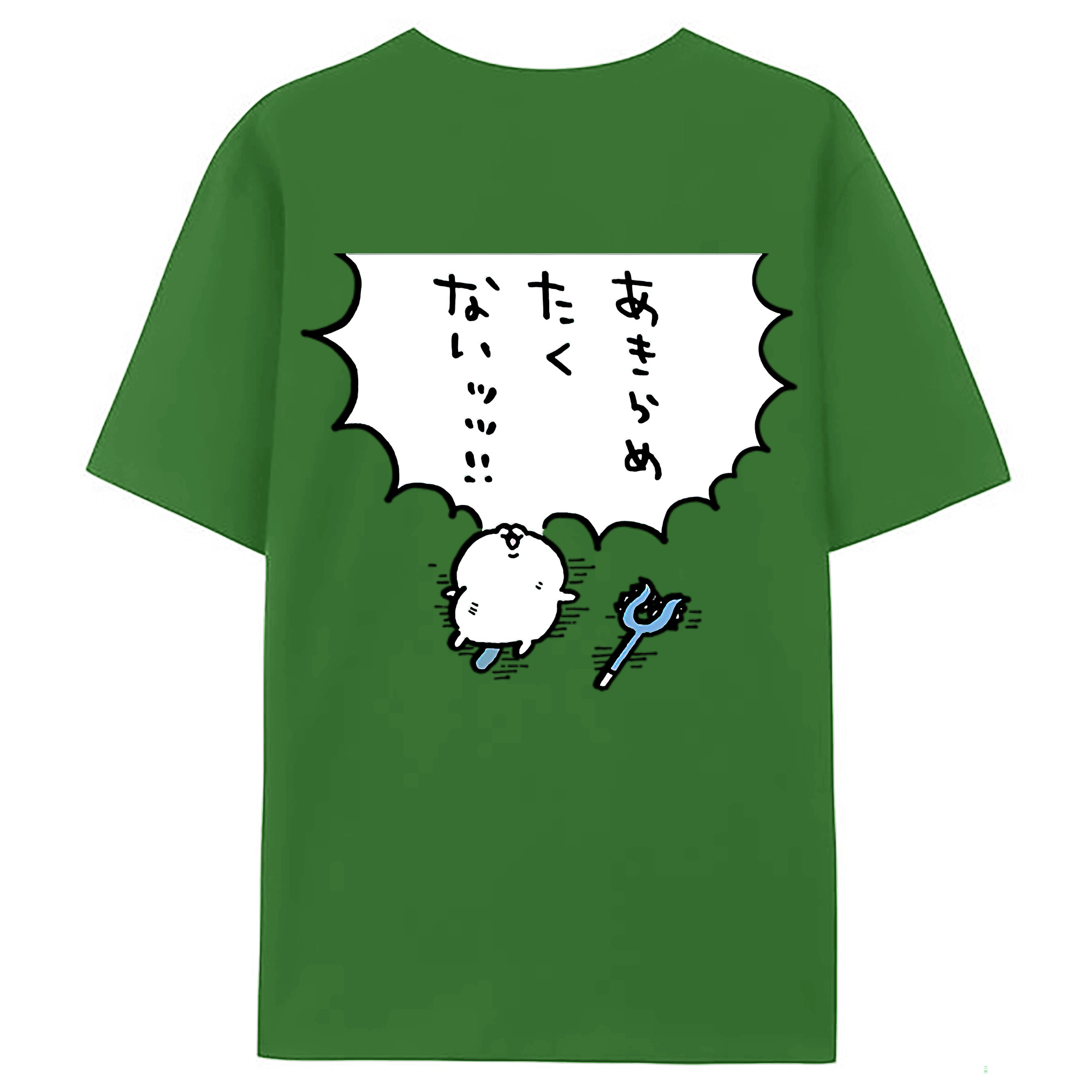 （画像用） ちいかわ ちいかわ Chii-kawa chiikawa レディース半袖Tシャツ(バックプリント)